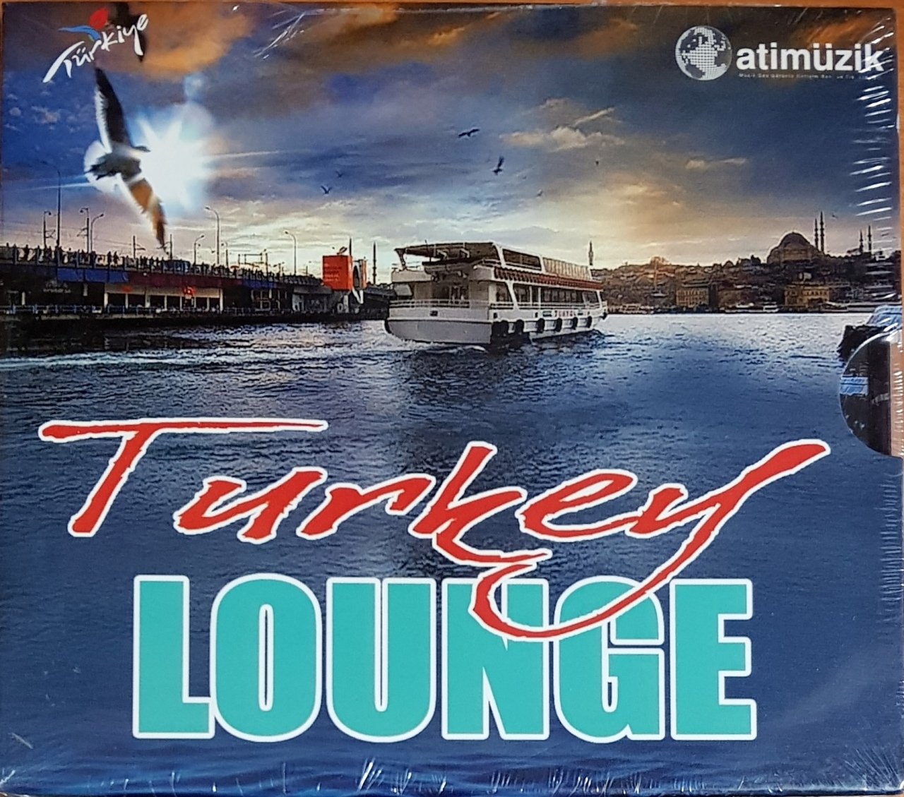 TURKEY LOUNGE BY VOLKAN SÖNMEZ (2012) ATİ MÜZİK CD SIFIR