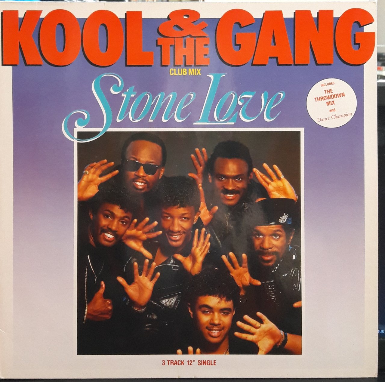 KOOL & THE GANG - STONE LOVE (1986) - 12'' MAXI SINGLE VINYL PLAK 2.EL