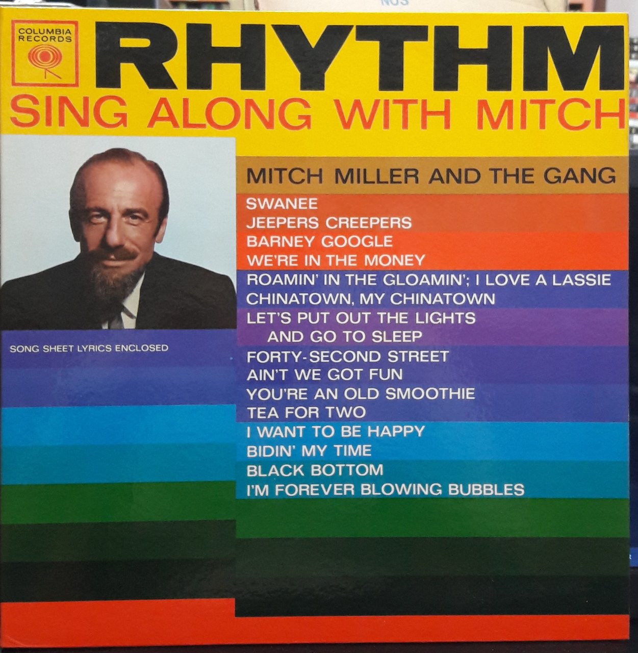 MITCH MILLER & THE GANG - RHYTHM SING ALONG WITH MITCH - PLAK 2.EL