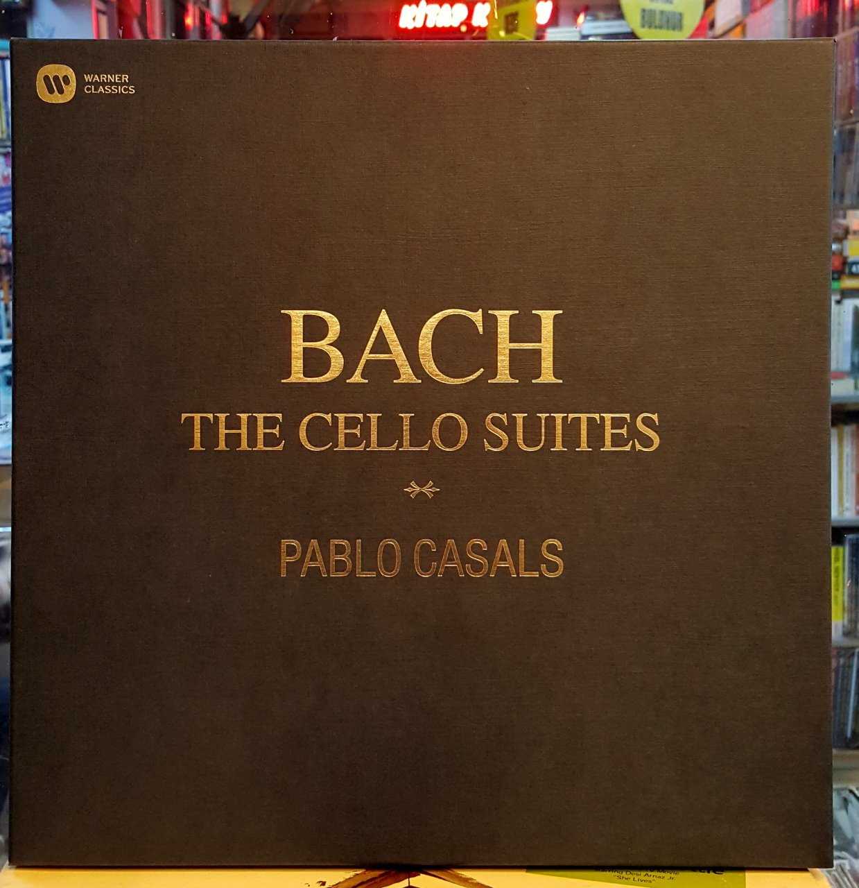 MEHMET ALİ COŞKUN İÇİN ÖZEL SATIŞ - BACH PABLO CASALS 3LP BOX