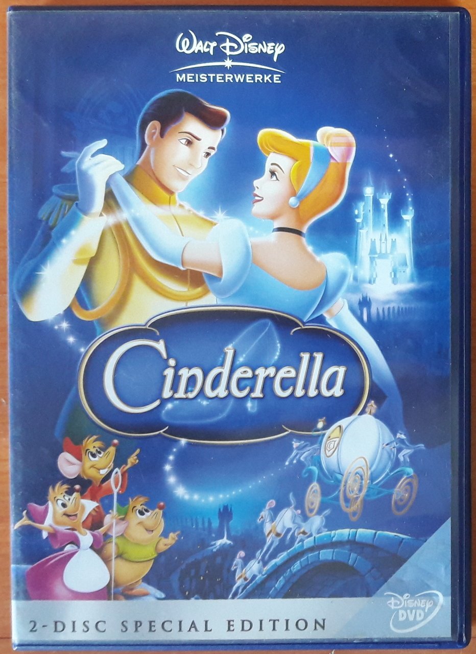 CINDERELLA - WALT DISNEY - 2DVD 2.EL TR ALTYAZI YOKTUR