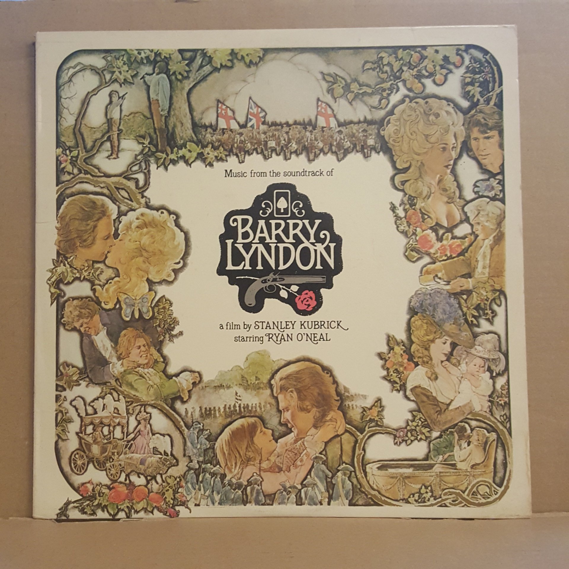BARRY LYNDON (1975) - SOUNDTRACK / CHIEFTAINS VIVALDI BACH HANDEL MOZART - LP 2.EL PLAK