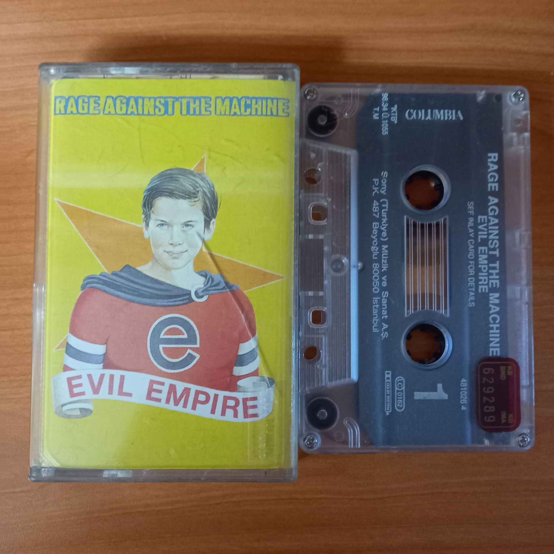 RAGE AGAINST THE MACHINE - EVIL EMPIRE (1996) - KASET 2.EL