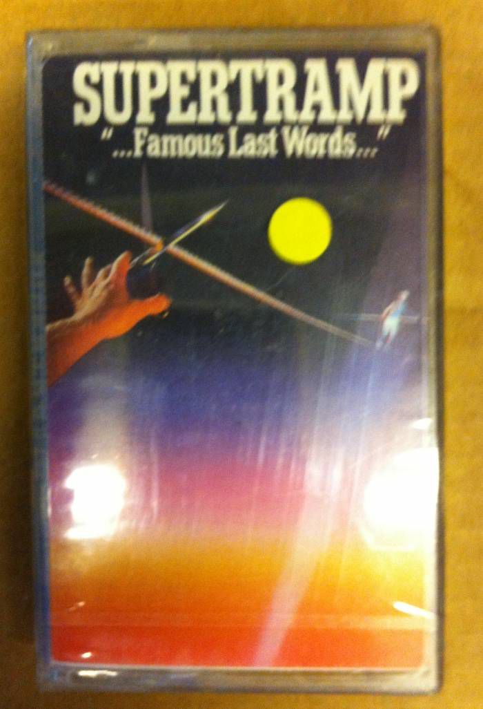 SUPERTRAMP - FAMOUS LAST WORDS KASET SIFIR
