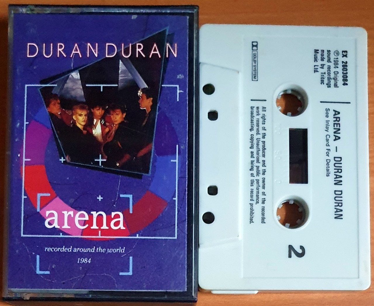 DURAN DURAN - ARENA (1984) - KASET 2.EL
