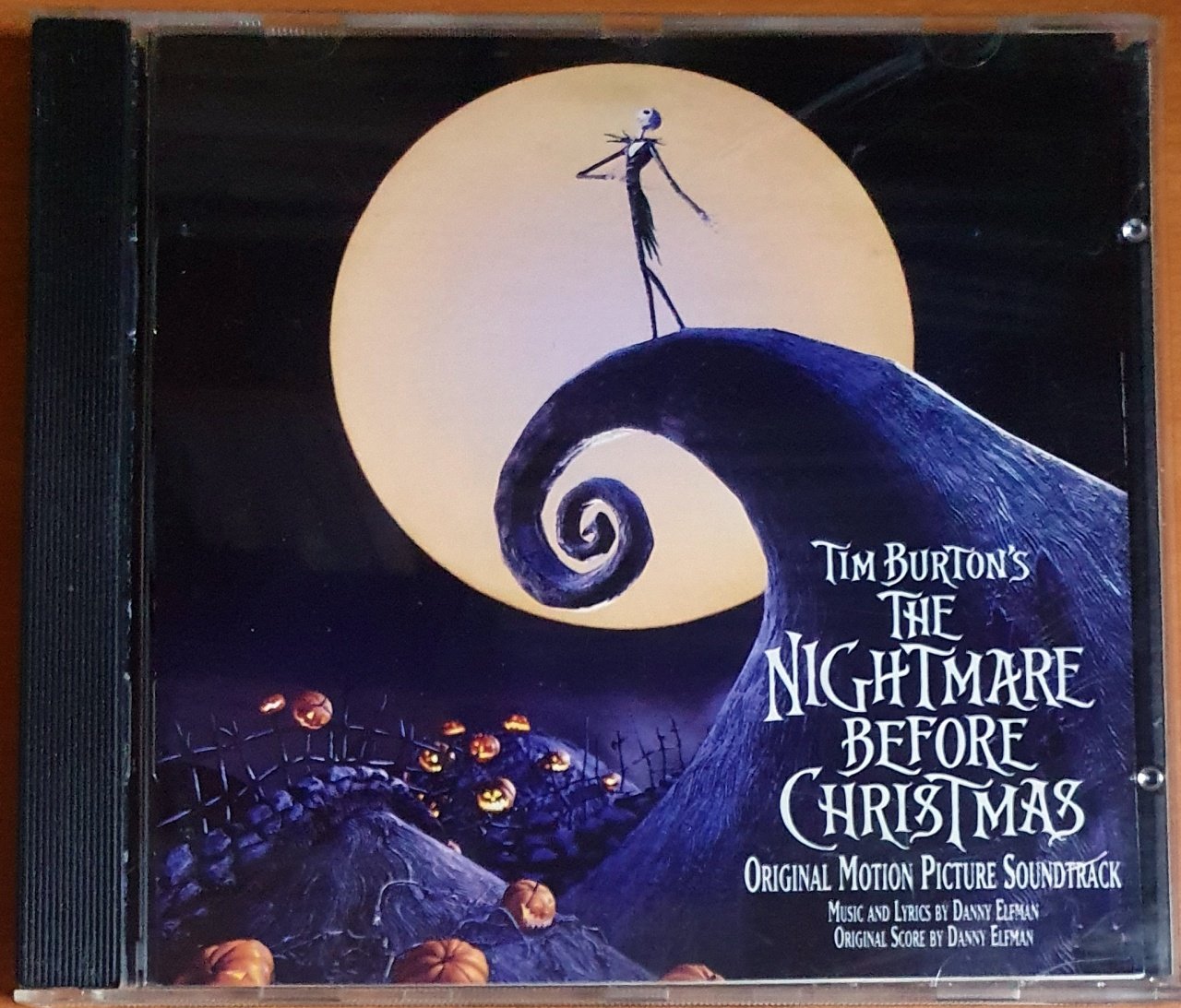 THE NIGHTMARE BEFORE CHRISTMAS SOUNDTRACK / DANNY ELFMAN (1993) - CD 2.EL