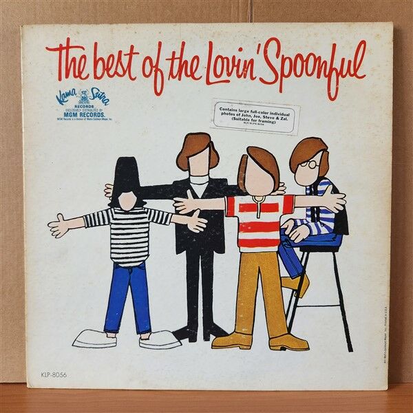 THE LOVIN' SPOONFUL – THE BEST OF THE LOVIN' SPOONFUL (1967) - LP 2.EL PLAK