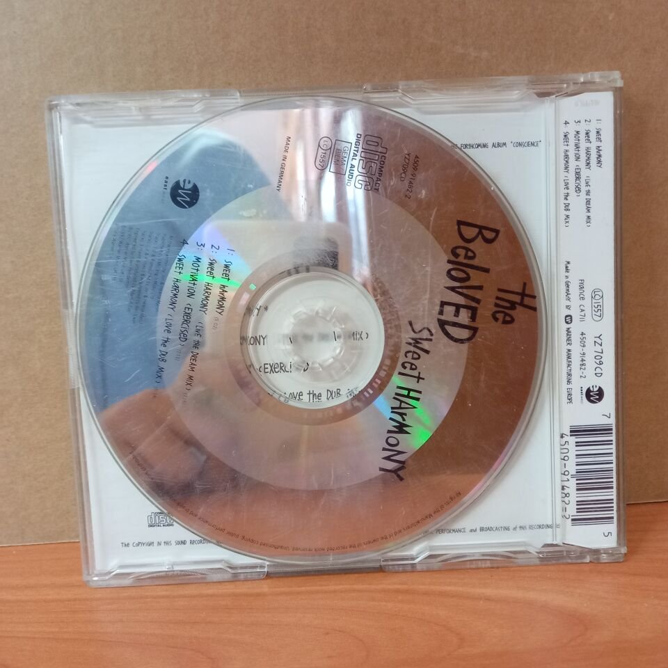 THE BELOVED - SWEET HARMONY (1992) - CD SINGLE 2.EL