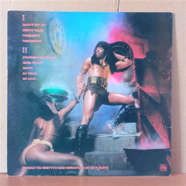 RICK JAMES – THROWIN' DOWN (1982) - LP 2.EL PLAK
