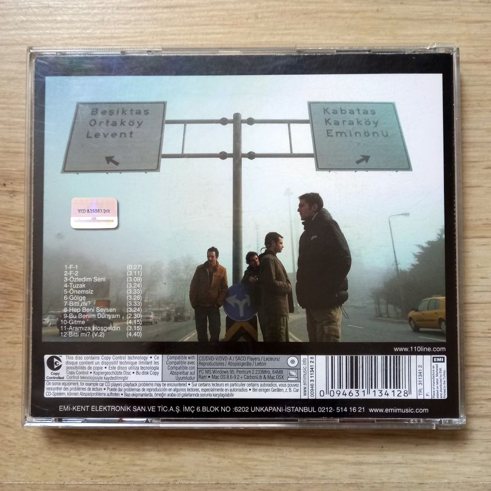 110 – ATOMLARIN HARİKA DÜNYASİ (2005) - CD 2.EL
