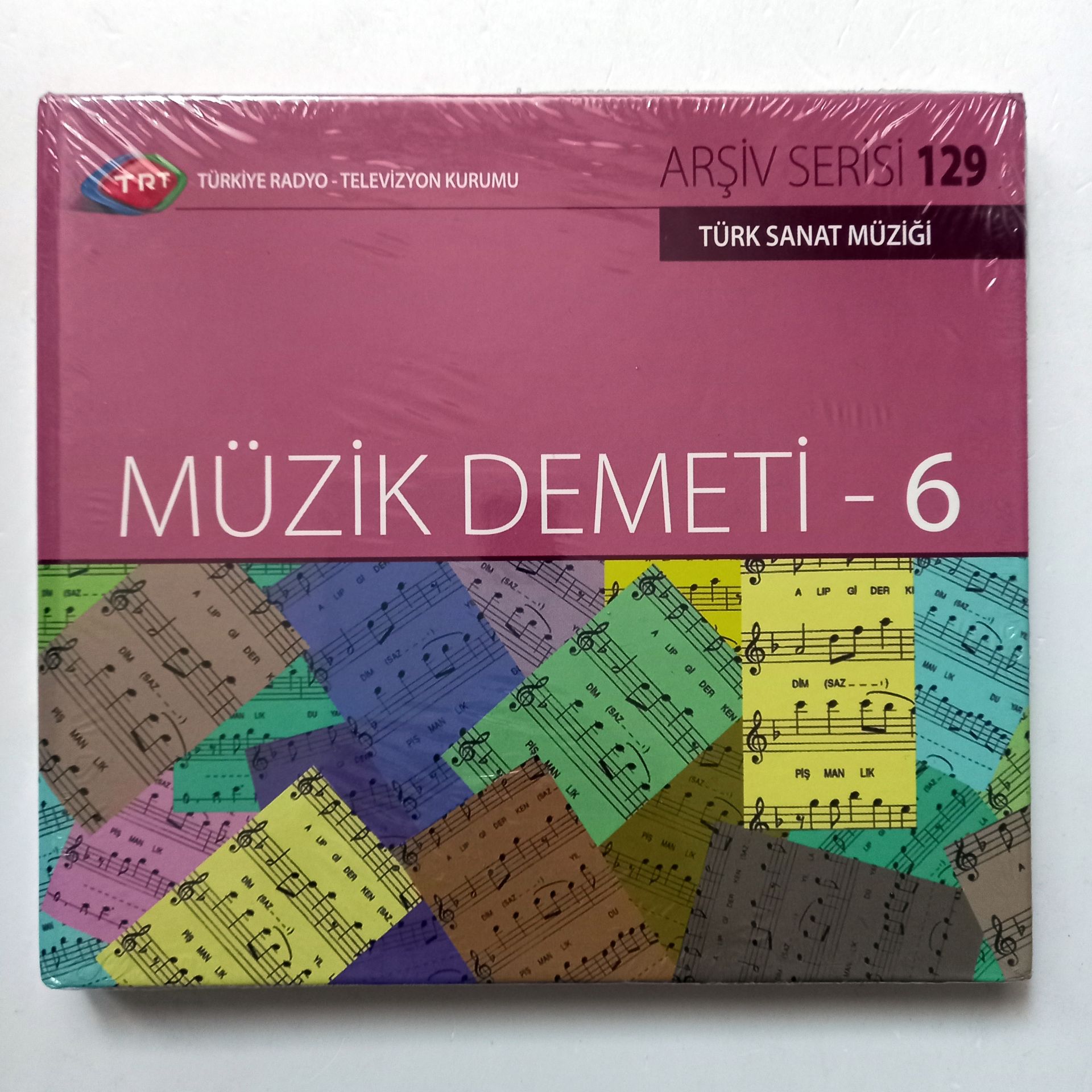 MÜZİK DEMETİ-6 / TÜRK SANAT MÜZİĞİ / TRT ARŞİV SERİSİ 129 - CD SIFIR