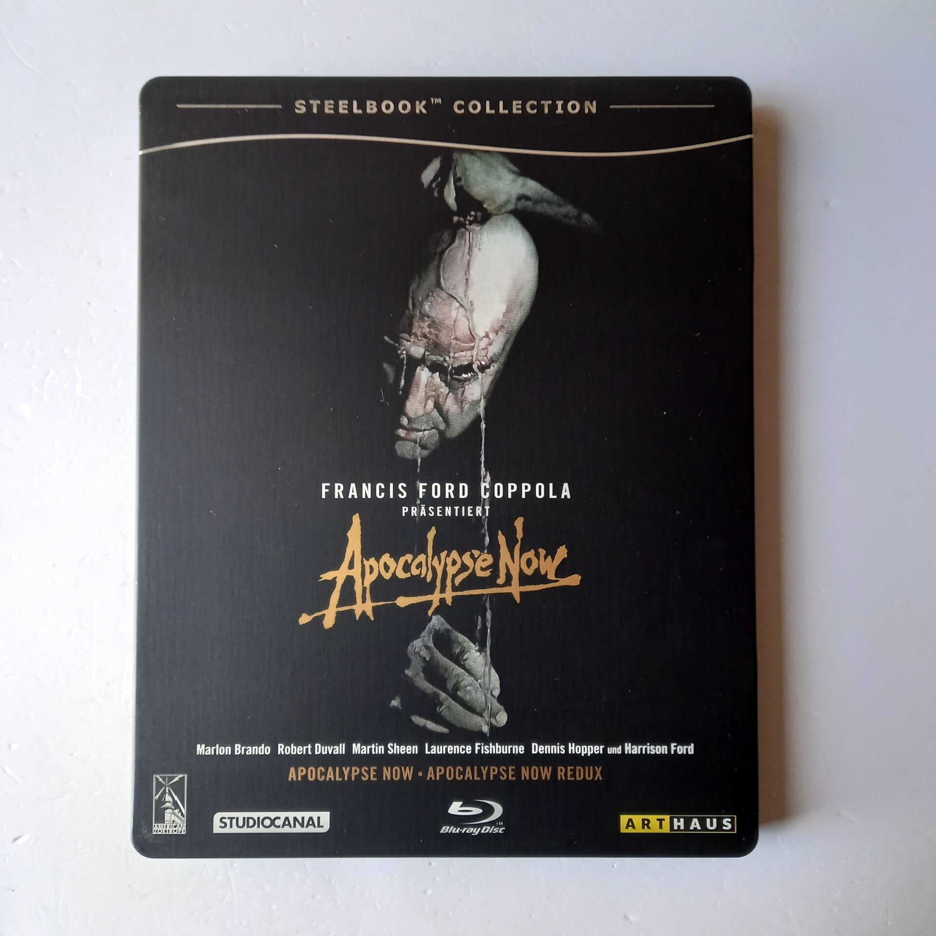 APOCALYPSE NOW - MARLON BRANDO, ROBERT DUVALL, MARTIN SHEEN - YÖN.: FRANCIS FORD COPPOLA - BLU-RAY 4K STEELBOOK METAL KUTU 2.EL TÜRKÇE ALTYAZI YOKTUR