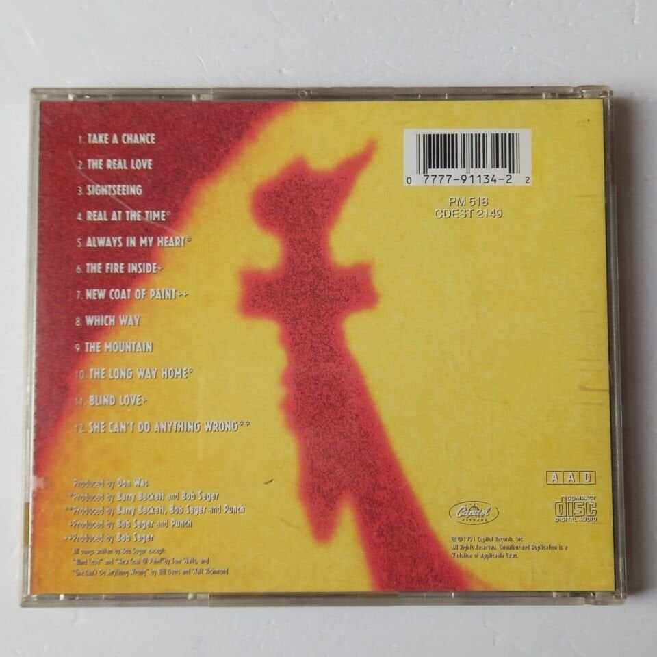 BOB SEGER AND THE SILVER BULLET BAND – THE FIRE INSIDE (1991) - CD 2.EL