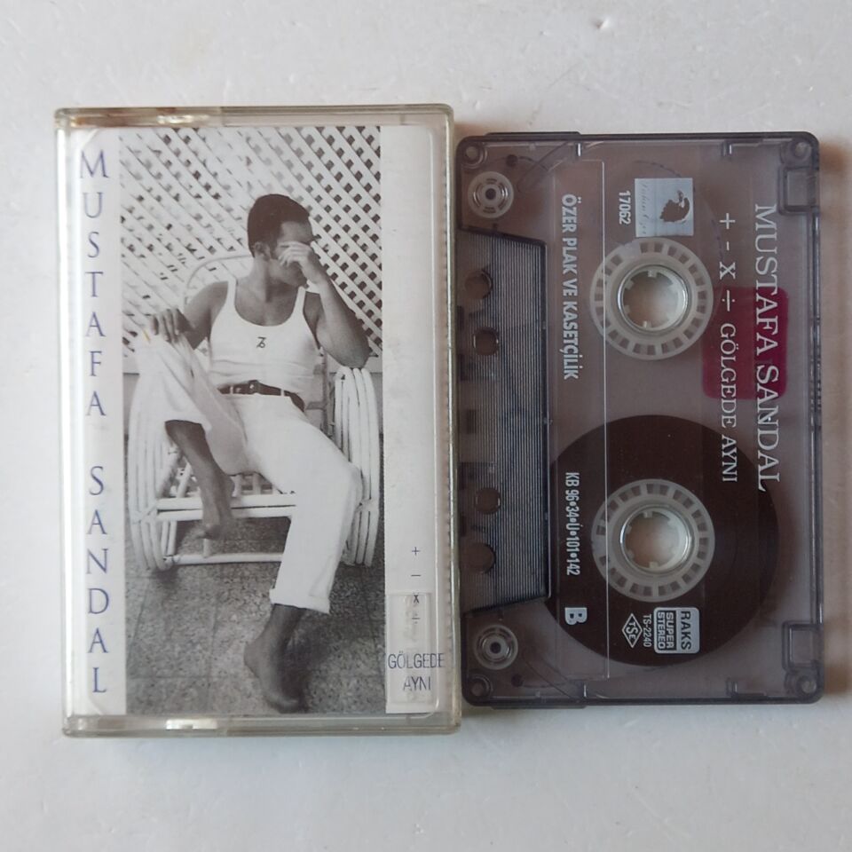 MUSTAFA SANDAL - GÖLGEDE AYNI (1996) - KASET 2.EL