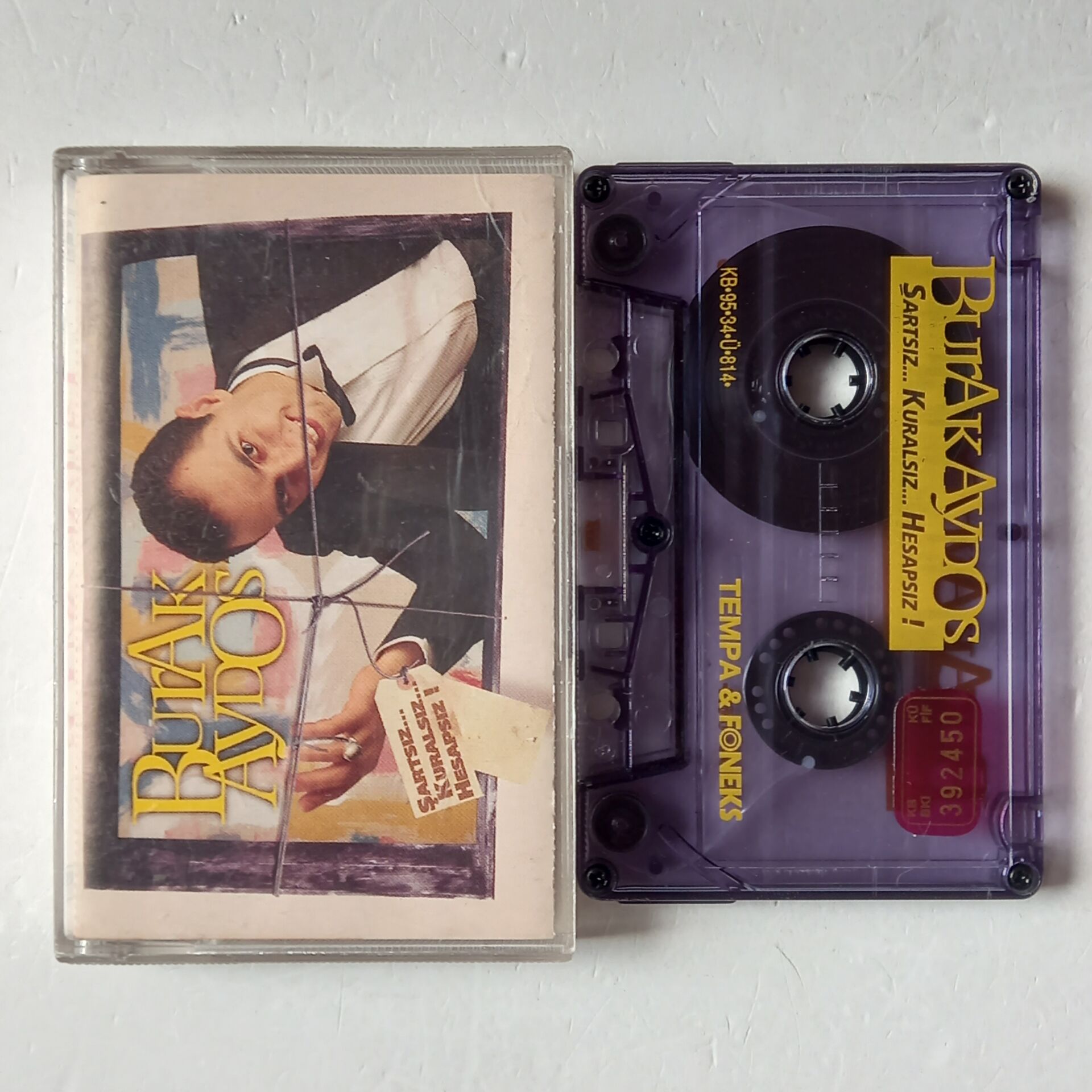 BURAK AYDOS - ŞARTSIZ... KURALSIZ... HESAPSIZ (1995) - KASET 2.EL