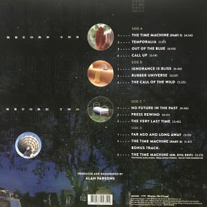 ALAN PARSONS - THE TIME MACHINE (1999) - 2LP 180GR 2021 EDITION SIFIR PLAK