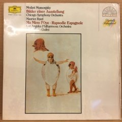 MUSSORGSKY PICTURES AT AN EXHIBITION / RAVEL MA MERE L'OYE, CARLO MARIA GIULINI 1986 2.EL PLAK