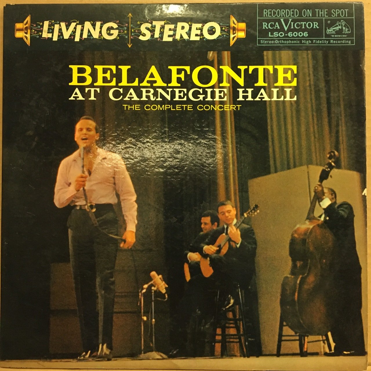 HARRY BELAFONTE - AT CARNEGIE HALL (1960) - 2LP CALYPSO 2.EL 2PLAK