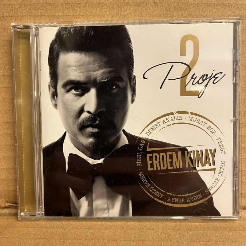 ERDEM KINAY - PROJE 2 - DEMET AKALIN, MURAT BOZ, SERDAR ORTAÇ, SİBEL CAN, BENGÜ,.. (2013) - CD 2.EL