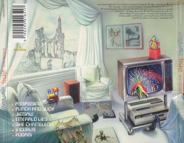 MARILLION – FUGAZI (1984) - CD REMASTERED 2022 REISSUE JEWEL CASE AMBALAJINDA SIFIR
