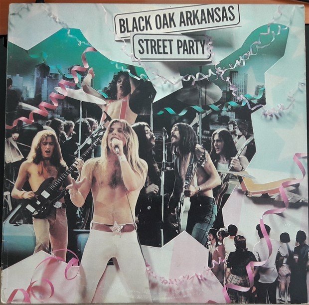BLACK OAK ARKANSAS - STREET PARTY (1974) - 2.EL PLAK