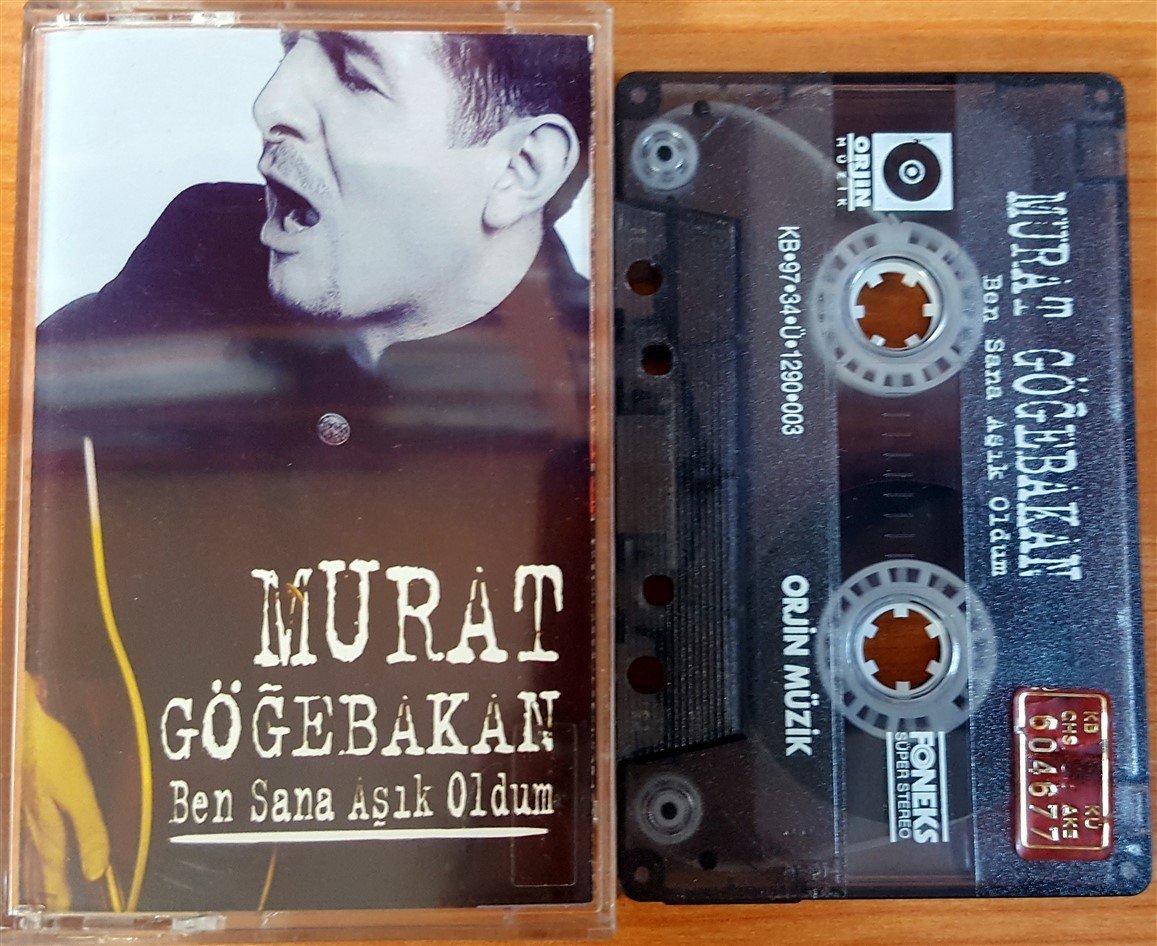 MURAT GÖĞEBAKAN - BEN SANA AŞIK OLDUM KASET 2.EL