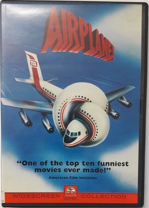 AIRPLANE - UÇAK - ROBERT HAYS - JULIE HAGERTY - JIM ABRAHAMS - DVD 2.EL