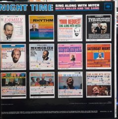 MITCH MILLER & THE GANG - NIGHT TIME SING ALONG WITH MITCH - PLAK 2.EL