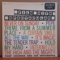 FILM HITS SPECTACULAR - TONY CROMBIE - LP 2.EL PLAK