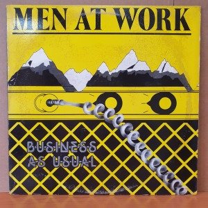 MEN AT WORK - BUSINESS AS USUAL (1982) - LP 2.EL PLAK