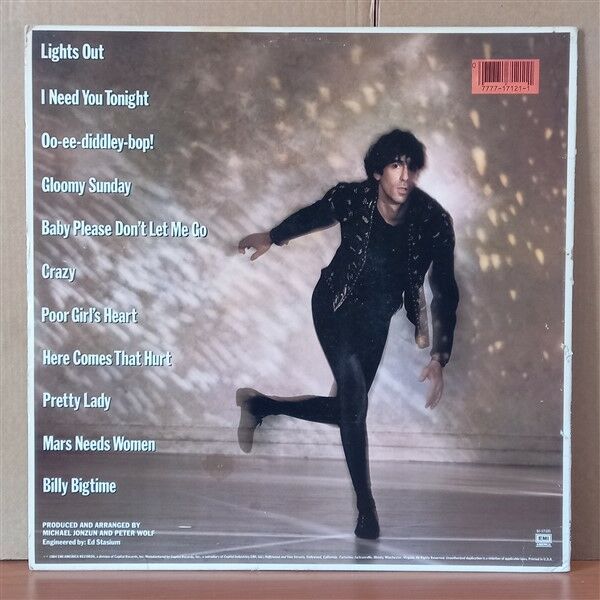 PETER WOLF – LIGHTS OUT (1984) - LP 2.EL PLAK