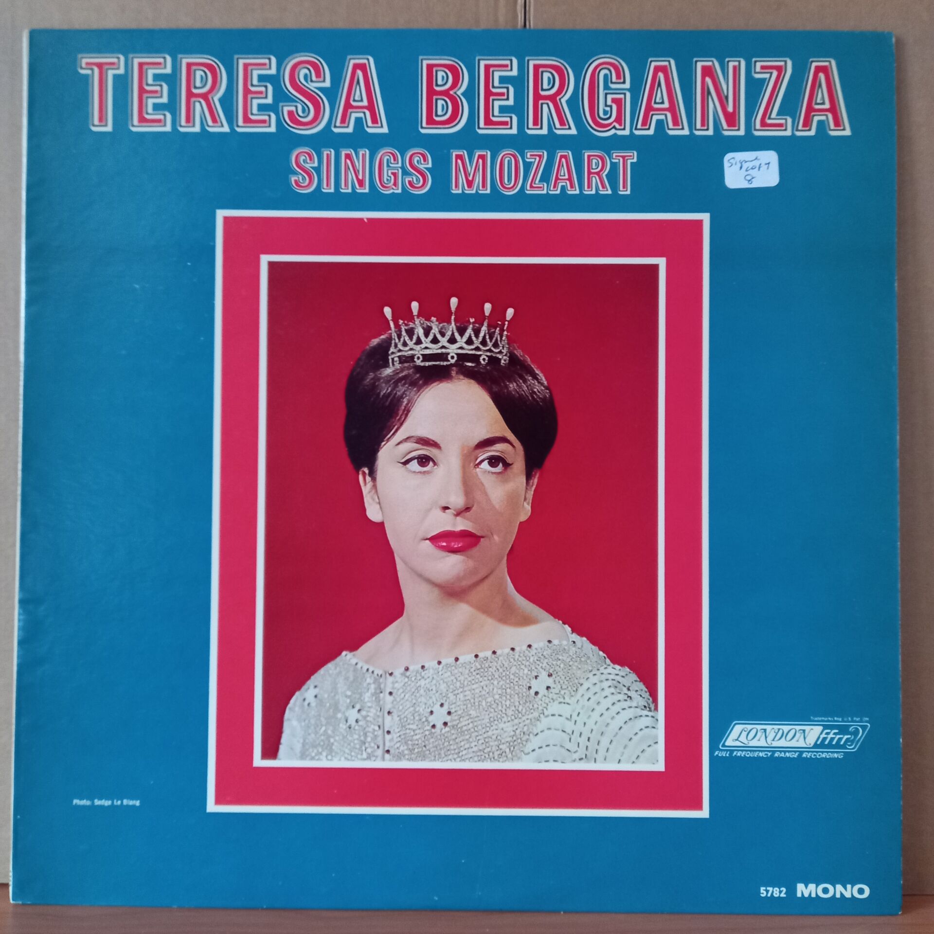 TERESA BERGANZA SINGS MOZART / JOHN PRITCHARD, LONDON SYMPHONY ORCHESTRA (1963) - LP 2.EL PLAK