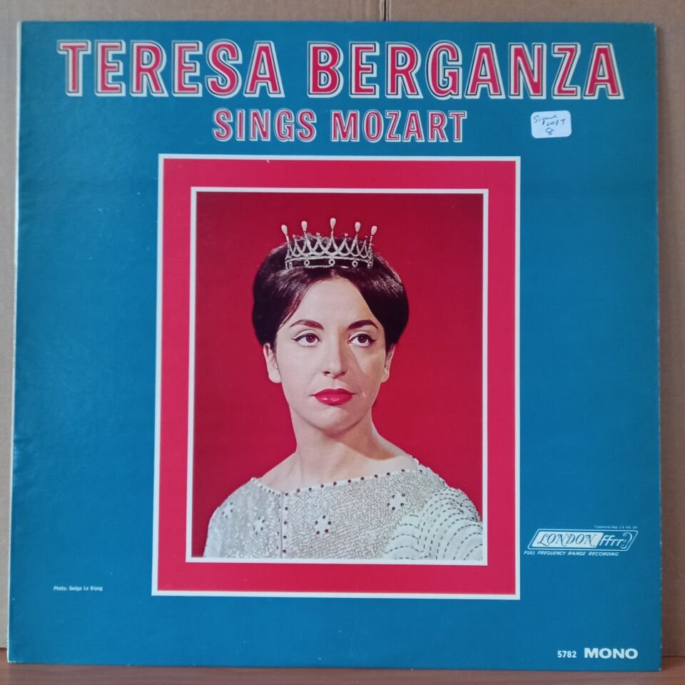 TERESA BERGANZA SINGS MOZART / JOHN PRITCHARD, LONDON SYMPHONY ORCHESTRA (1963) - LP 2.EL PLAK