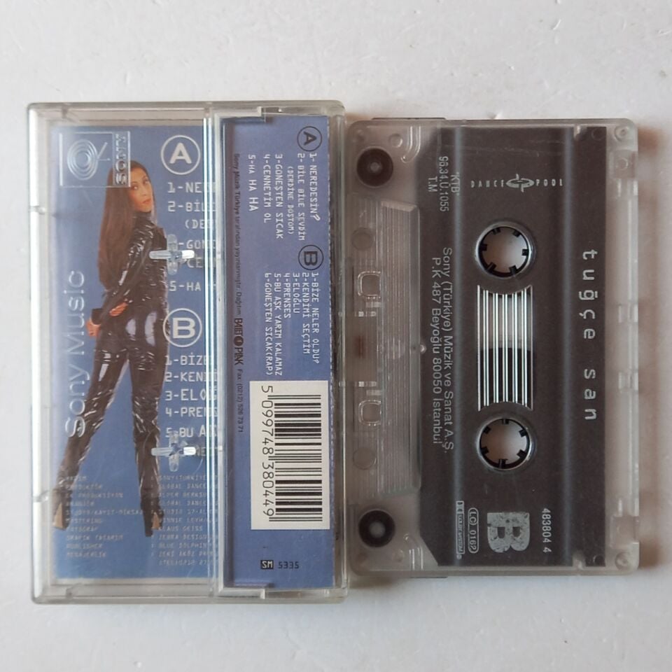 TUĞÇE SAN - TUĞÇE SAN (1996) - KASET 2.EL