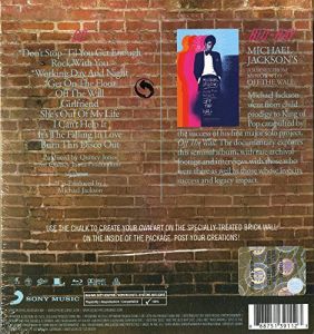 MICHAEL JACKSON - OF THE WALL (1979) CD + BLU-RAY 2016 DELUXE EDITION AMBALAJINDA SIFIR