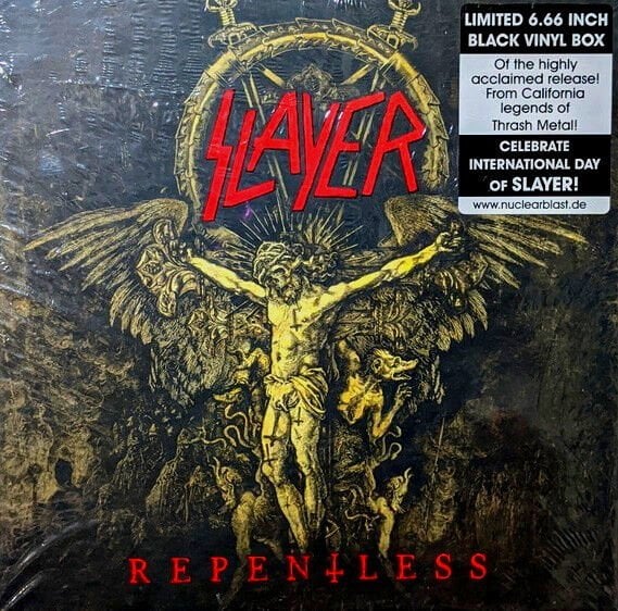 SLAYER - REPENTLESS (Limited Edition - 6 x 6,66'' Vinyl Box) - 2018 EDITION 6 ADET 45'LİK PLAK BOX SET / AMBALAJINDA SIFIR