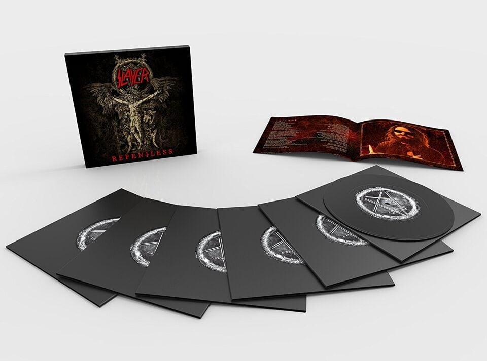 SLAYER - REPENTLESS (Limited Edition - 6 x 6,66'' Vinyl Box) - 2018 EDITION 6 ADET 45'LİK PLAK BOX SET / AMBALAJINDA SIFIR