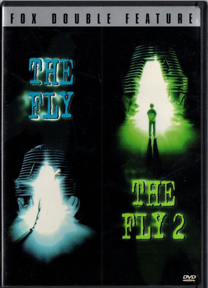 THE FLY & THE FLY 2 - DAVID CRONENBERG, CHRIS WALAS - DVD 2.EL 1.BÖLGE TÜRKÇE ALTYAZI YOKTUR
