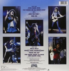 AC/DC - WHO MADE WHO (1986) - LP 2003 EDITION SIFIR