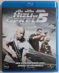 HIZLI VE ÖFKELİ 5 RIO SOYGUNU - FAST & FURIOUS 5 RIO HEIST - BLU-RAY 2.EL