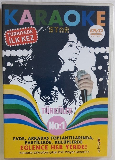 KARAOKE TÜRKÜLER - DVD 2.EL