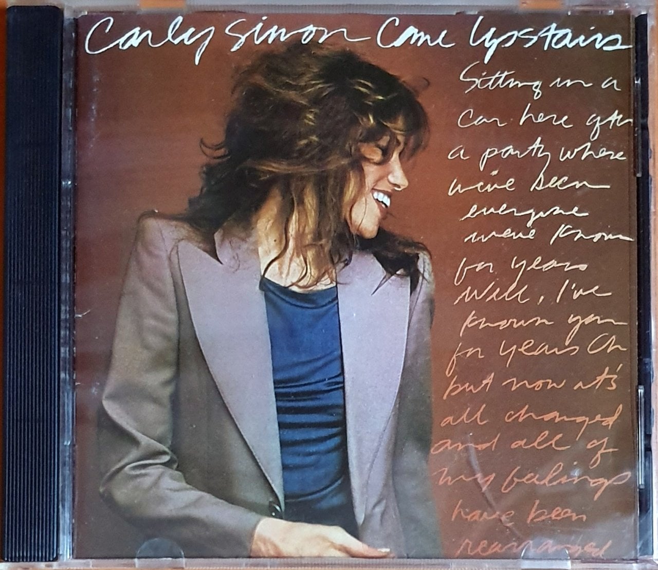 CARLY SIMON - COME UPSTAIRS (1980) - CD 1996 WARNER BROS. REISSUE 2.EL