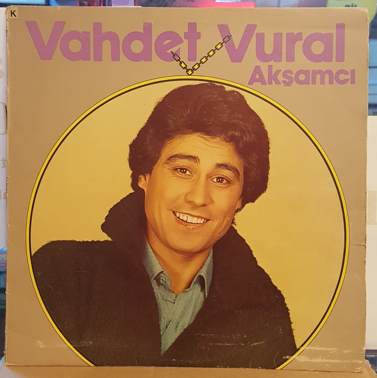 VAHDET VURAL -AKŞAMCI - LP FANTEZİ ARABESK 2.EL PLAK