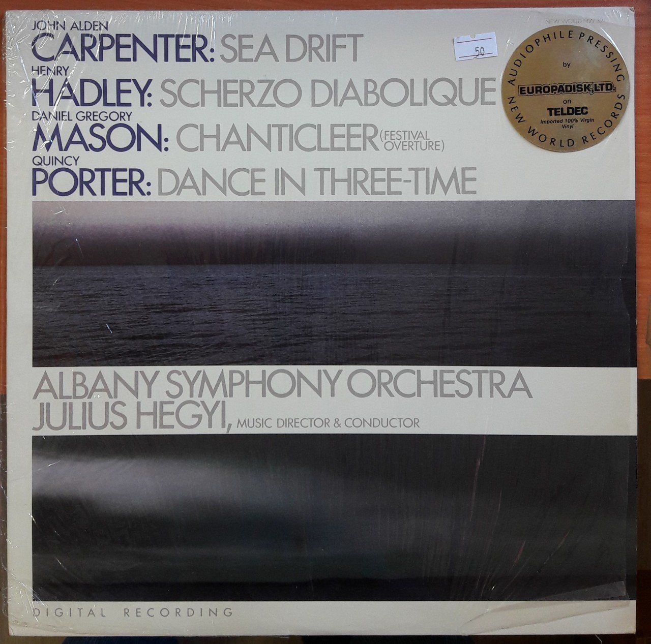 CARPENTER, HADLEY, MASON, PORTER, ALBANY SYMPHONY ORCHESTRA, JULIUS HEGYI - PLAK 2.EL