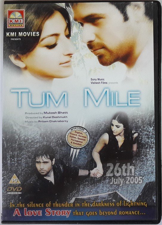 TUM MILE - KUNAL DESHMUKH - HİNT SİNEMASI - DVD 2.EL TR ALTYAZI YOK