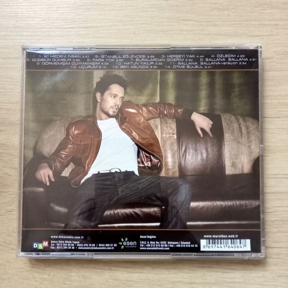 MURAT BOZ – ŞANS (2009) - CD 2.EL
