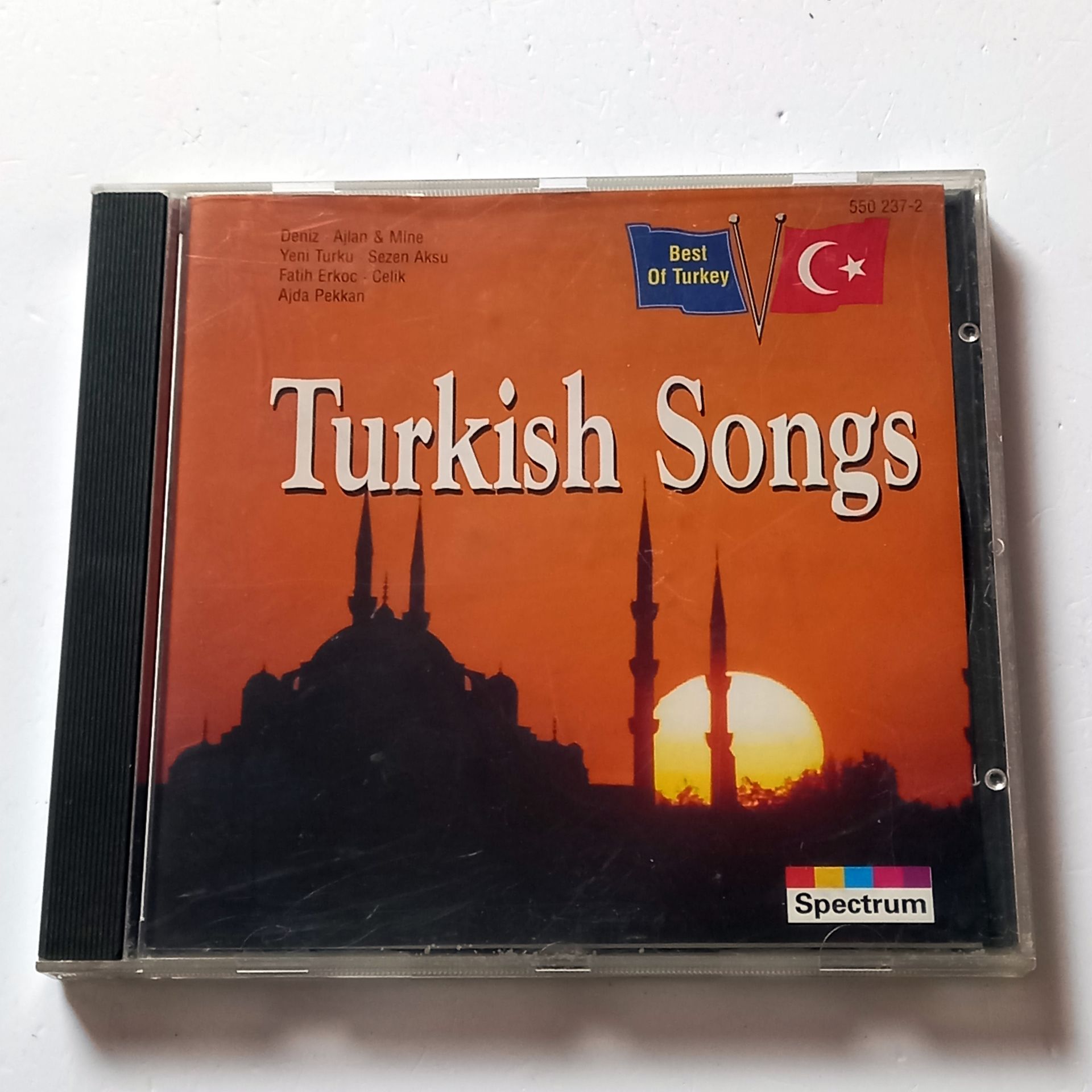 TURKISH SONGS - SEZEN AKSU, DDENİZ, ÇELİK, AJLAN & MİNE, ... - CD  2.EL