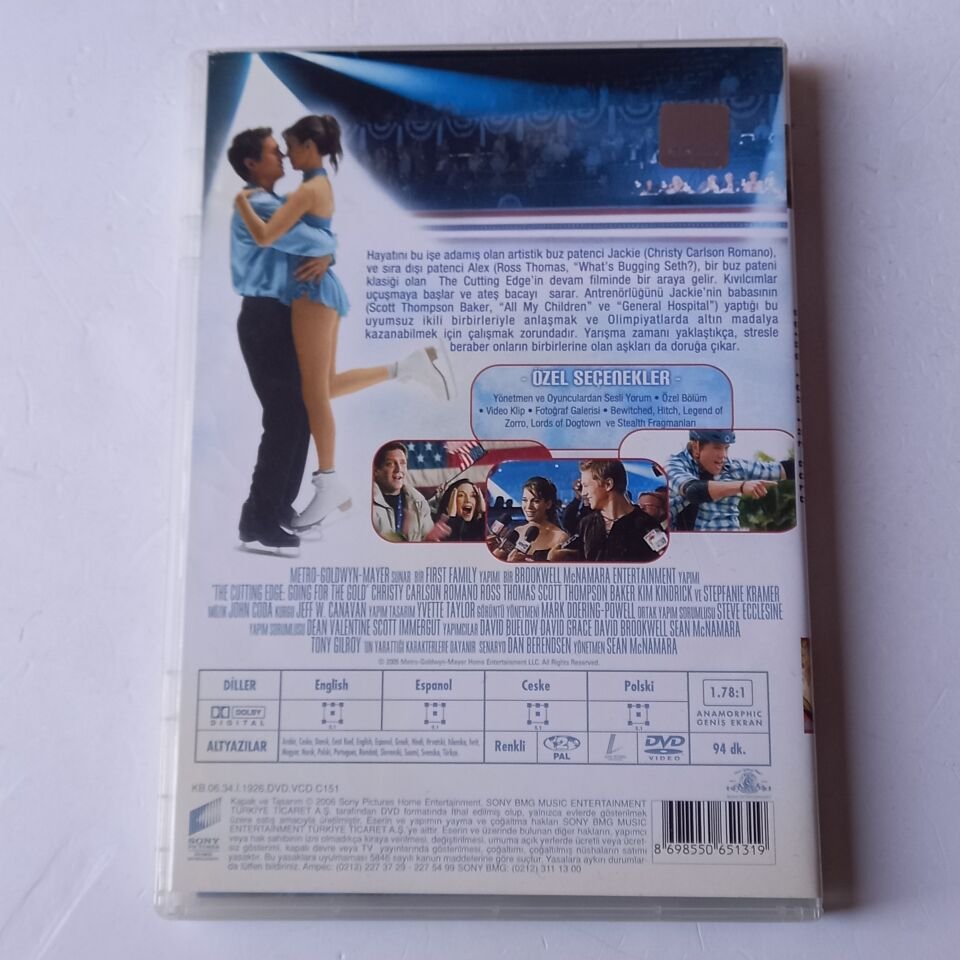 THE CUTTING EDGE: GOING FOR THE GOLD - DVD 2.EL