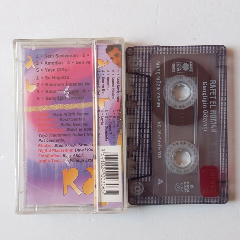 RAFET EL ROMAN - GENÇLİĞİN GÖZYAŞI (1995) - KASET 2.EL