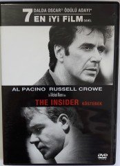 KÖSTEBEK - THE INSIDER - AL PACINO - RUSSELL CROWE - MICHAEL MANN - DVD 2.EL